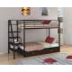 Двухъярусная кровать Толедо Я черный венге