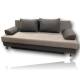 Диван бежево-коричневый Комфорт Еврокнижка