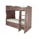 Кровать детская двухъярусная Юниор 2 шимо темный
