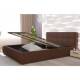Кровать с ПМ 1600 мм Оскар 73/1 Коричневая