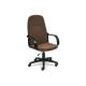Кресло офисное Leader флок коричневый