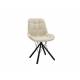 Стул Лира паутинка бежевый, черные ножки