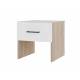 Тумбочка Victor Сонома-Белый