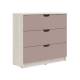 Комод 3 ящика (800) Юниор-4 Шарли Pink