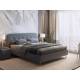 Кровать 1800 Лео графит