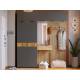Прихожая Мебельсон К14 дуб крафт золотой/графит
