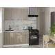 Кухонный гарнитур Фьюджи медиум 1400 мм