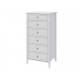 Комод 6 ящиков Мэгги Белый