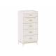 Комод высокий Сиде Белый