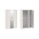 Шкаф 3-дверный Сиде Белый