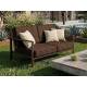 Садовый диван двуместный