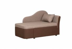 Тахта Мася-12 левый жаккард тесла корица / жаккард тесла шоколад