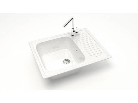 Мойка прямоугольная Арлин Z15Q1 белый лед
