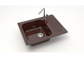 Мойка прямоугольная Арлин Z15Q16 шоколад