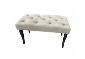 Банкетка большая ваниль опоры венге