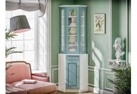 Буфет угловой Констанция Голубой