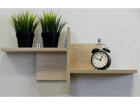 Полка настенная Д3 Дуб сонома