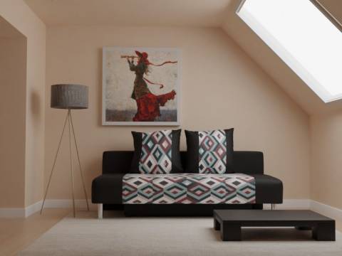 Диван прямой Марлин Escada Lagoon