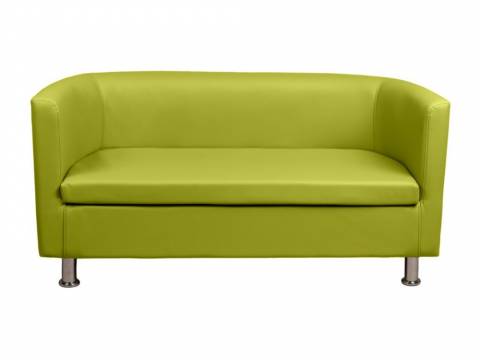 Диван салатовый кожаный Марс