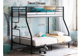 Двухъярусная кровать Гранада-3 140 черная