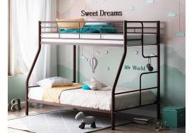 Двухъярусная кровать Гранада-3 коричневая