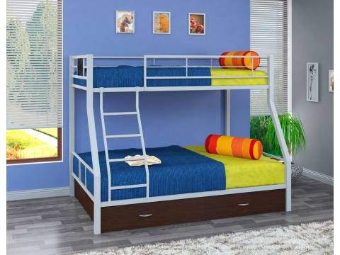 Двухъярусная кровать Гранада - 1 Я Серый