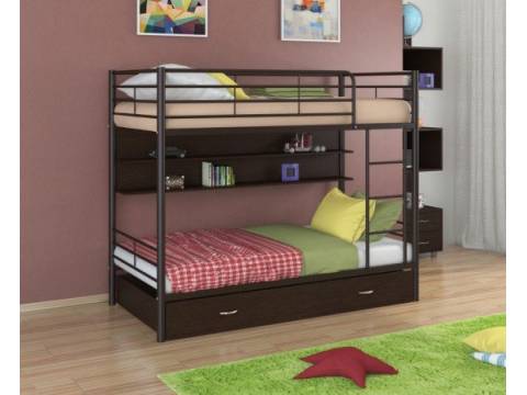 Двухъярусная кровать Севилья - 3 ПЯ коричневый
