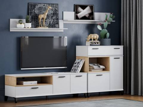 Гостиная Bergen Белая