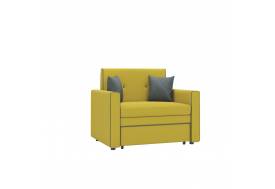 Диван-кровать Найс 85 ТД 113 Темно-серый/горчичный