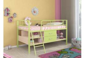 Кровать-чердак Севилья Мини Я салатовый