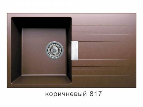 Кухонная мойка Tolero Loft TL750 Коричневый 817