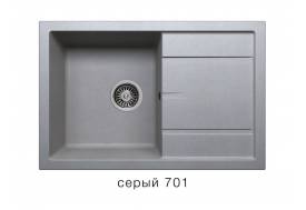 Кухонная мойка Tolero R-112 Серый 701