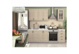 Кухонный гарнитур Лондон 1,6 м Дуб Крем