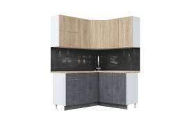 Кухонный гарнитур угловой Асти дуб сонома
