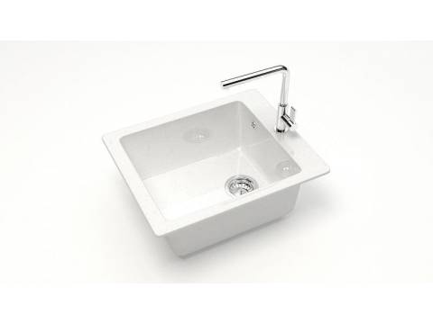 Мойка прямоугольная Линди Z8Q1 белый лед