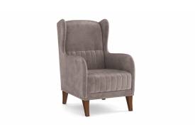 Кресло для отдыха ЕвроМагнат велюр тенерифе стоун