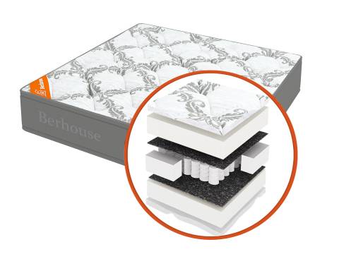 Матрас Mega холкон TFK Gray Night 60х120