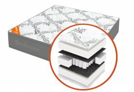 Матрас Mega холкон TFK Gray Night 120х190