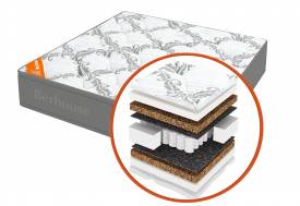 Матрас Mega кокос 10 TFK Gray Night 200х200