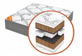 Матрас Mega кокос 30 TFK Gray Night 80х190