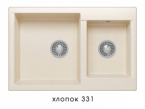 Мойка Polygran Brig-772 Хлопок 331