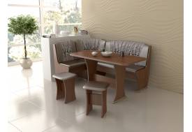 Кухонный угол Ника 6 NEW Орех / Коричневый