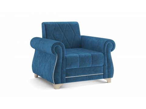 Кресло для отдыха Порто велюр тенерифе океан