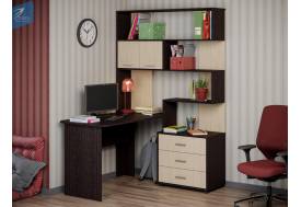 Уголок школьника Паскаль стол СТ 103 венге/дуб молочный