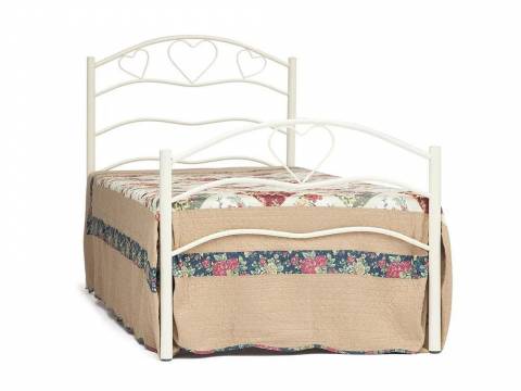 Кровать металлическая Roxie 900х2000 Белый