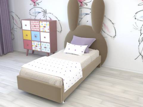 Кровать Зайка с ортопедическим основанием 02ЗАКА 800*2000