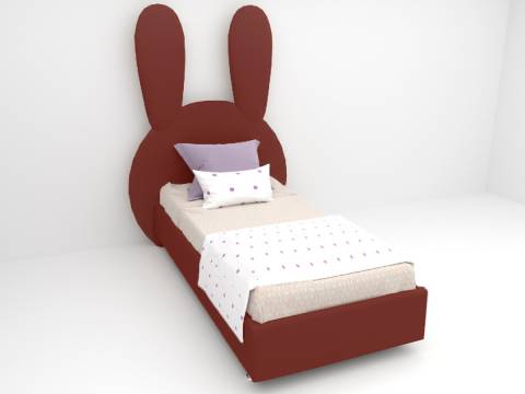 Кровать Зайка с ортопедическим основанием 02ЗАКА 900*2000