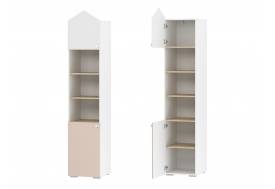 Шкаф для книг Банни НМ 041.44 фасад Бисквит