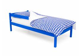 Кровать Svogen classic с бортиком синий