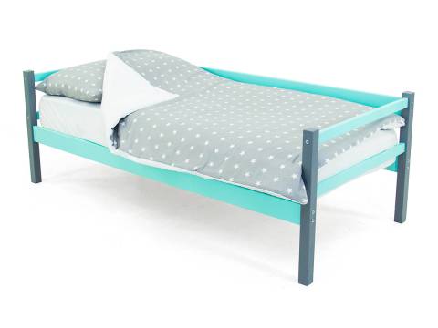Кровать-тахта Svogen графит-мятный